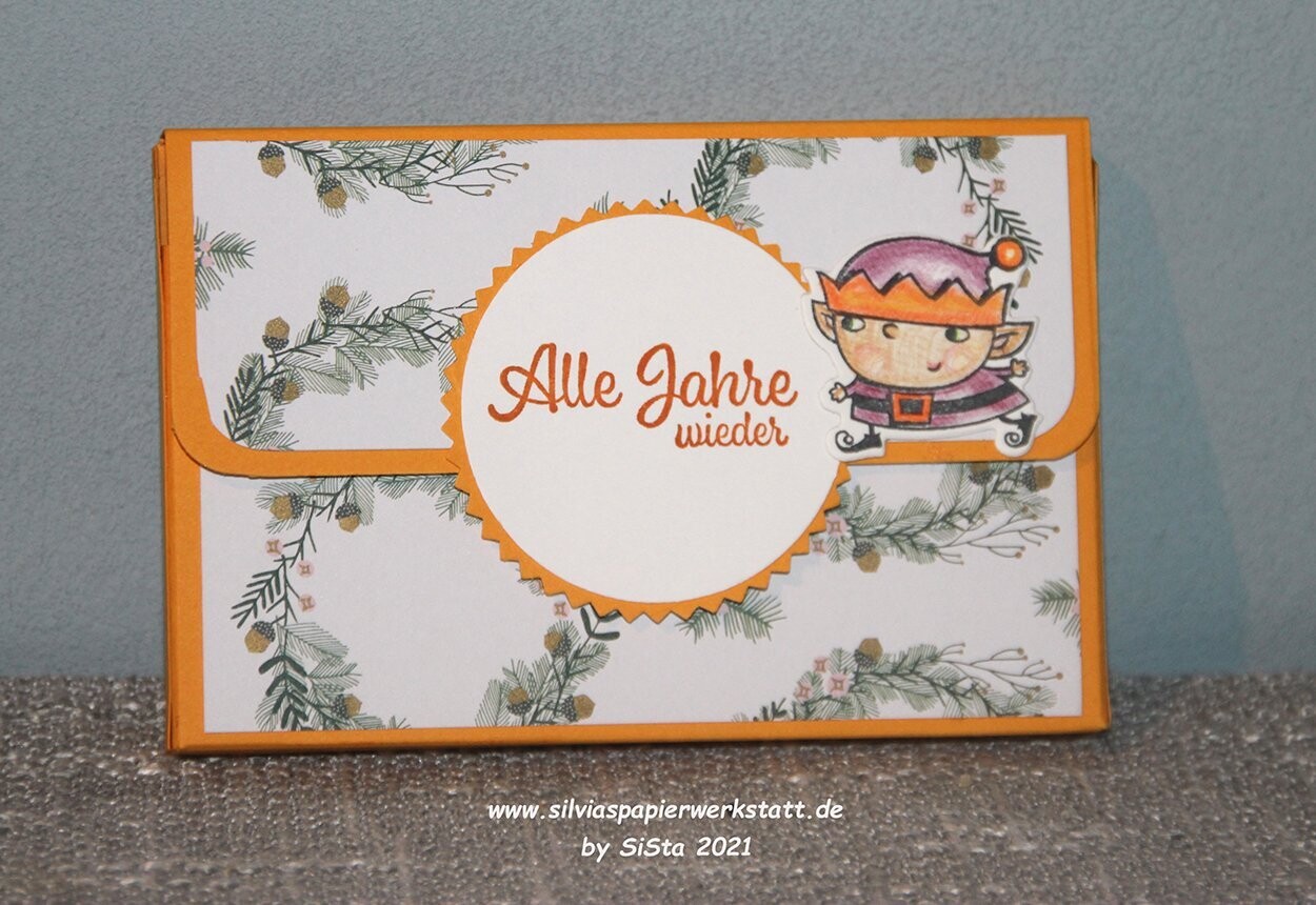 Adventskalender to Go - Wichtel Orange