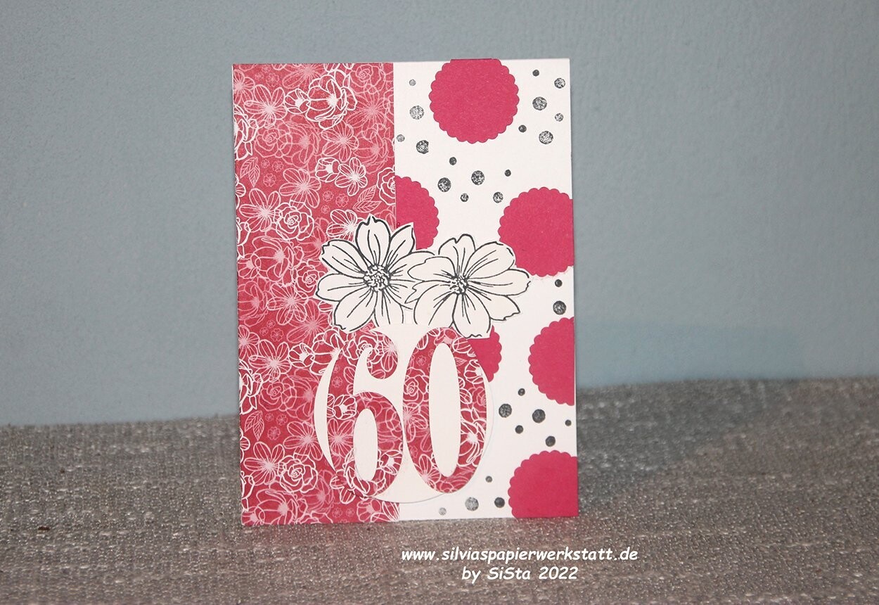 Grußkarte  - Zum 60. Geburtstag