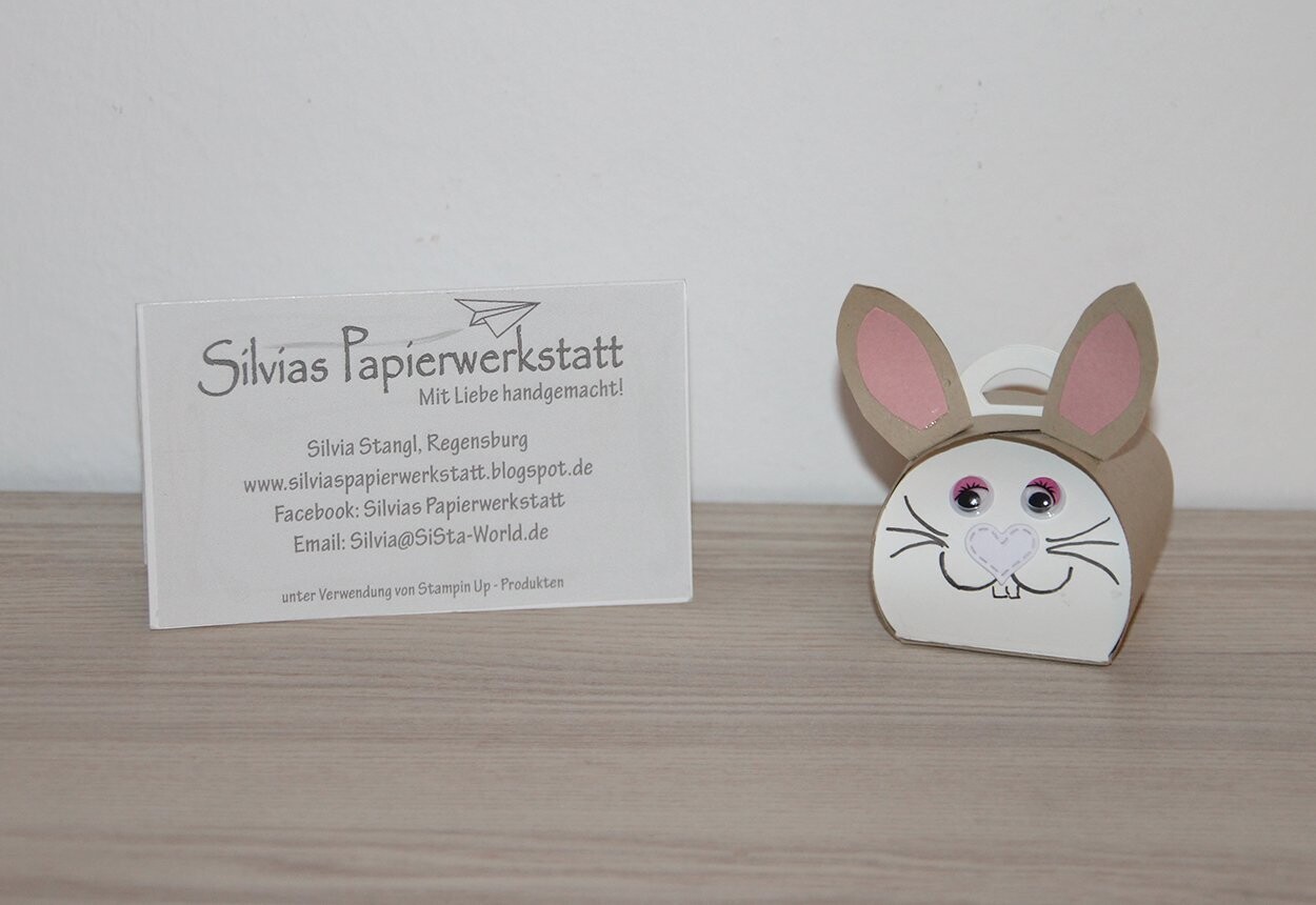 Osterverpackung - Minischachtel Hase