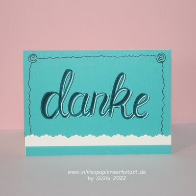 Danke - Handgelettert