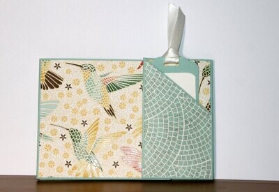 Minialbum-Karte mit Klappen