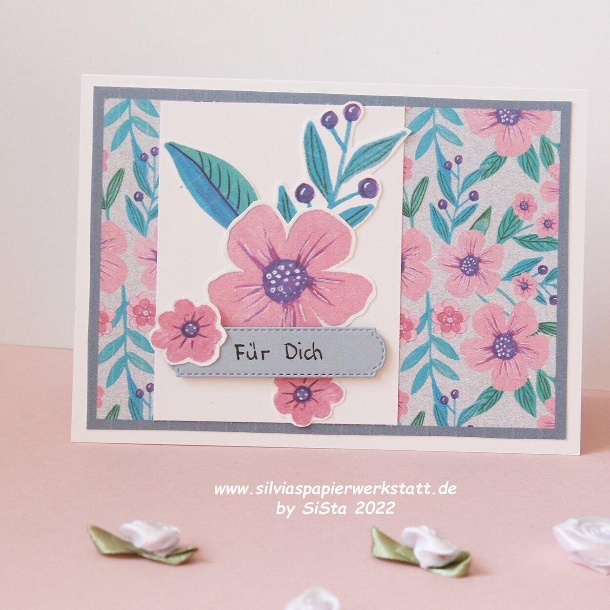 Gouacheblüte