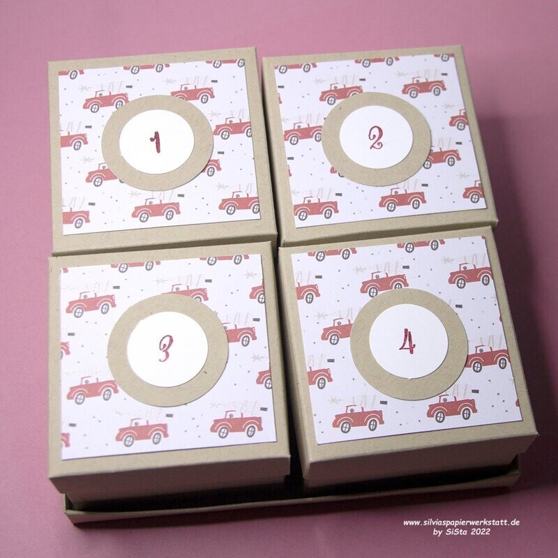 Adventskalender Braun