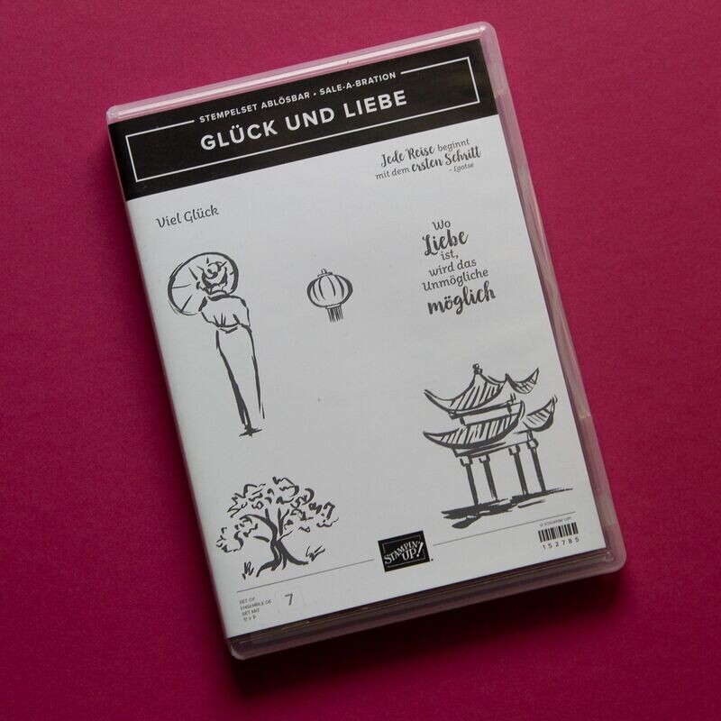 Stempelset - Glück und Liebe