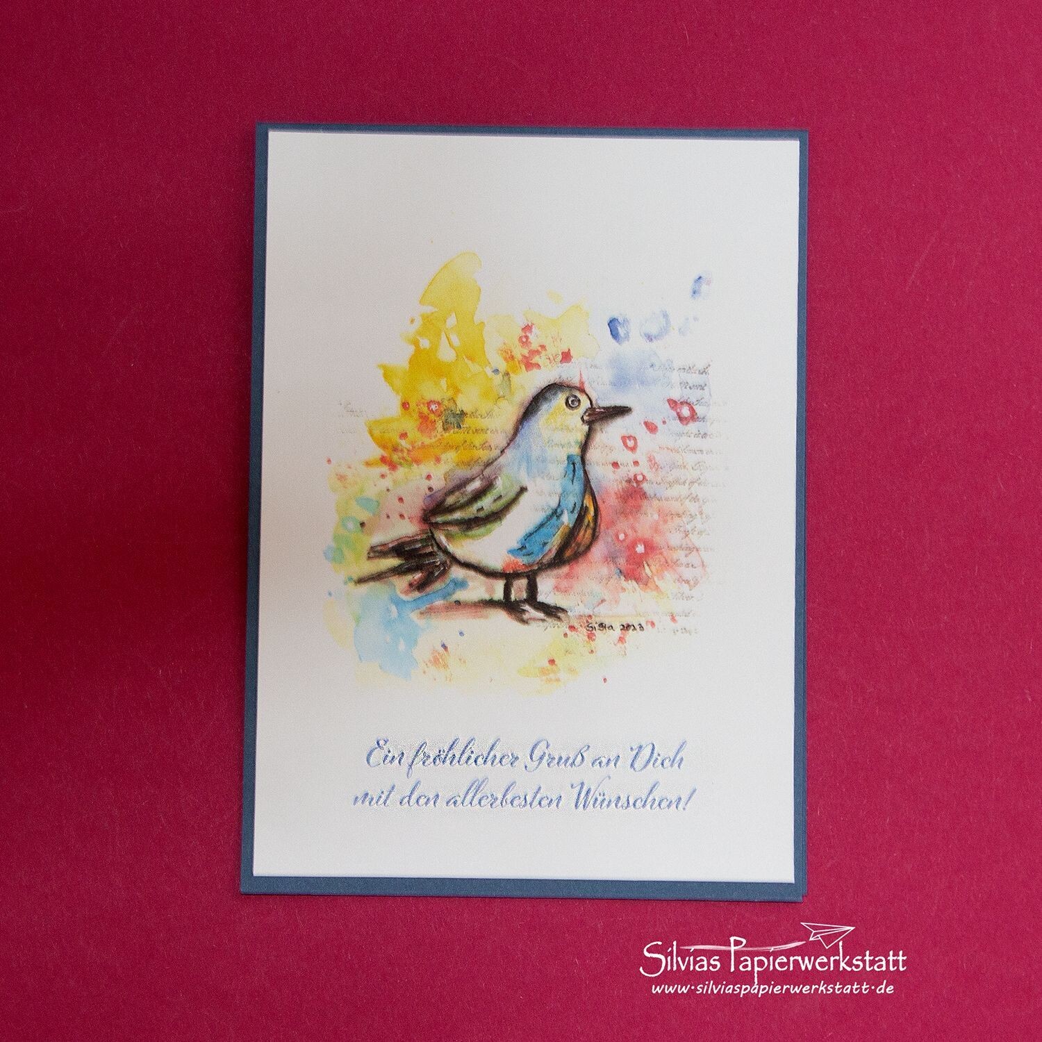 Mixed Media Vogel