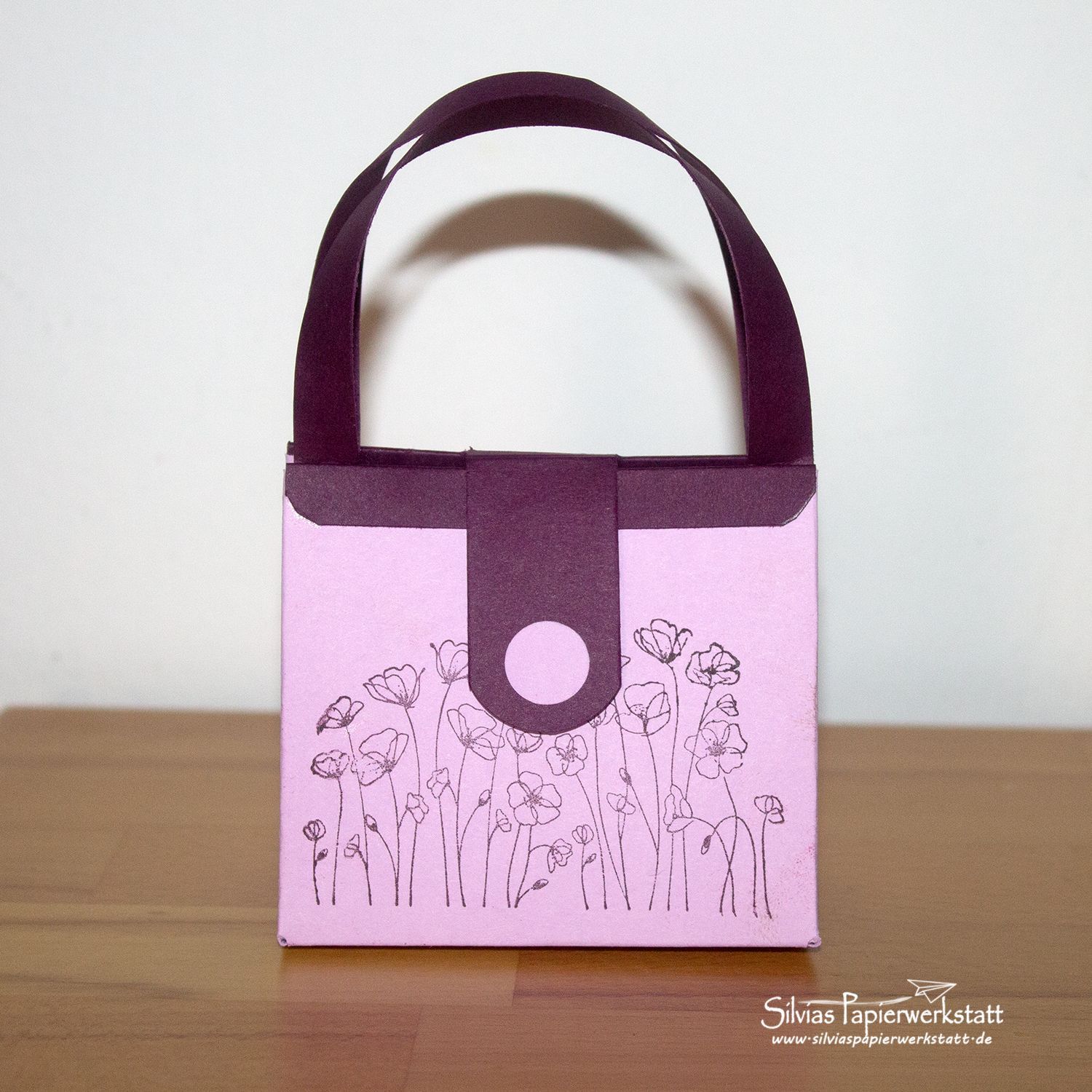 Handtasche Lila/Brombeere