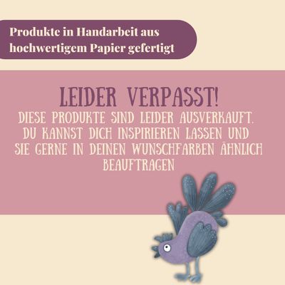 Leider vergriffen / Inspiration