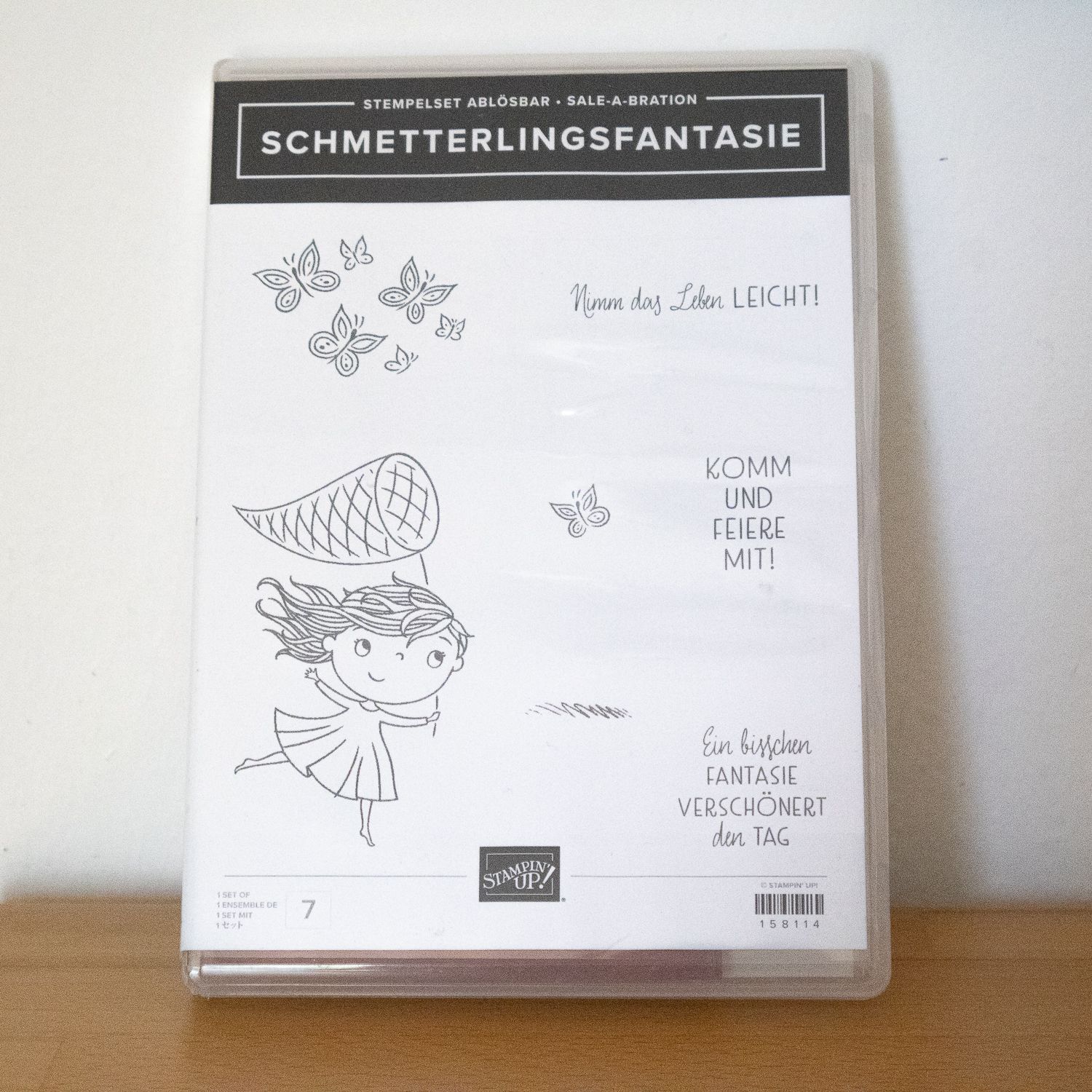 Stempelset - Schmetterlingsfantasie