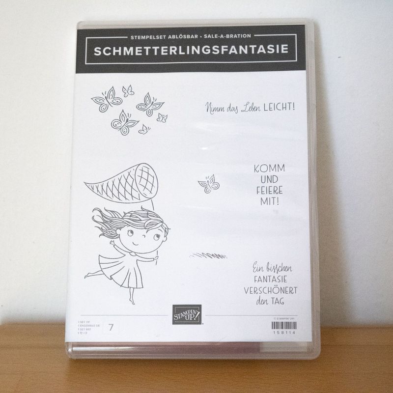 Stempelset - Schmetterlingsfantasie