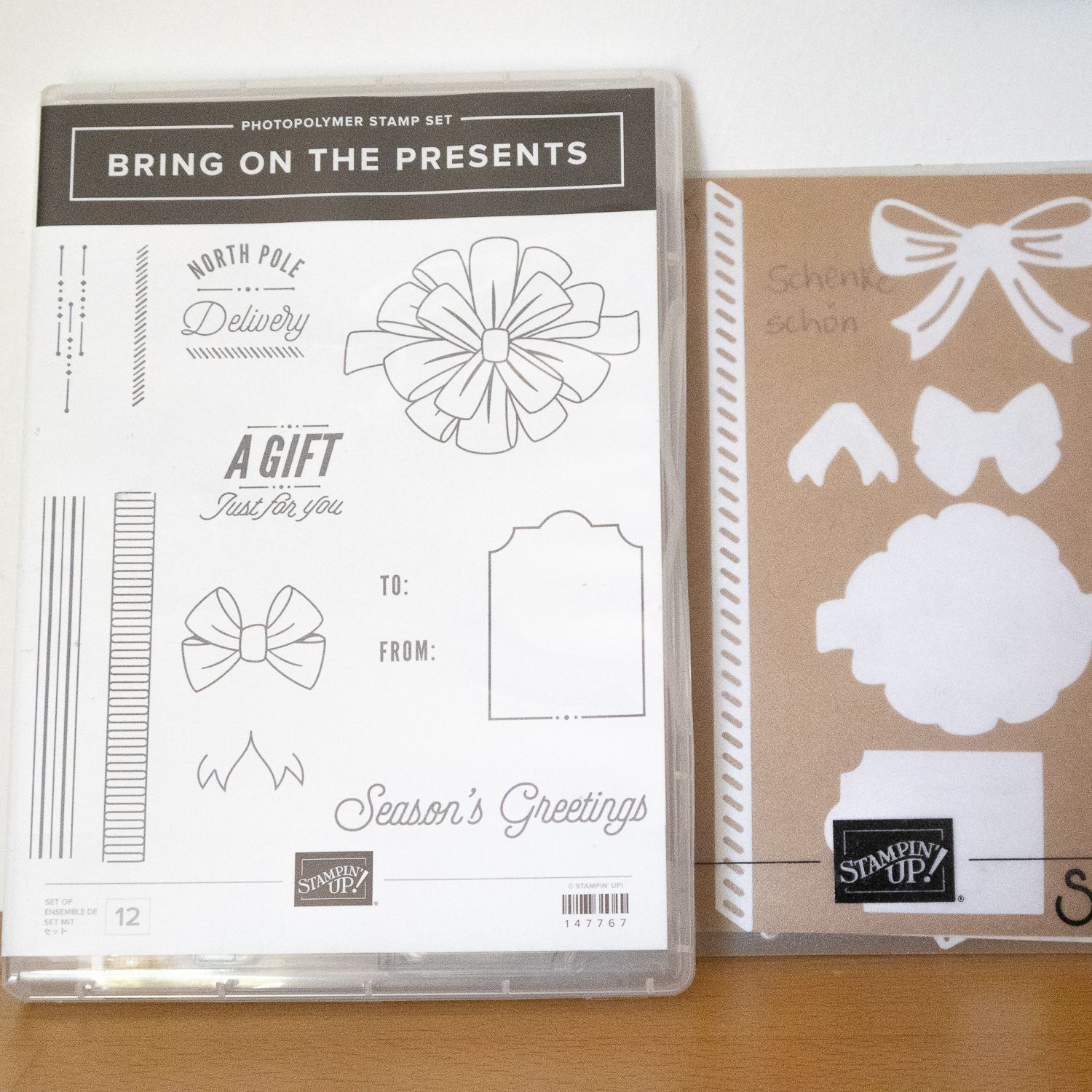 Stempel- und Stanzset - Bring on the Presents
