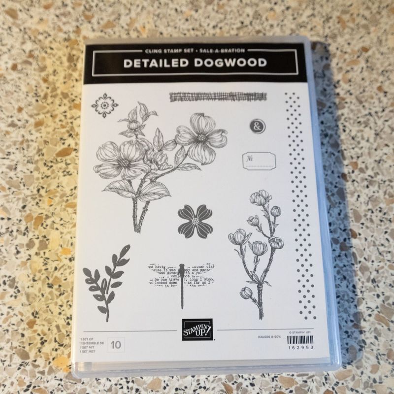 Stempelset Detailed Dogwood