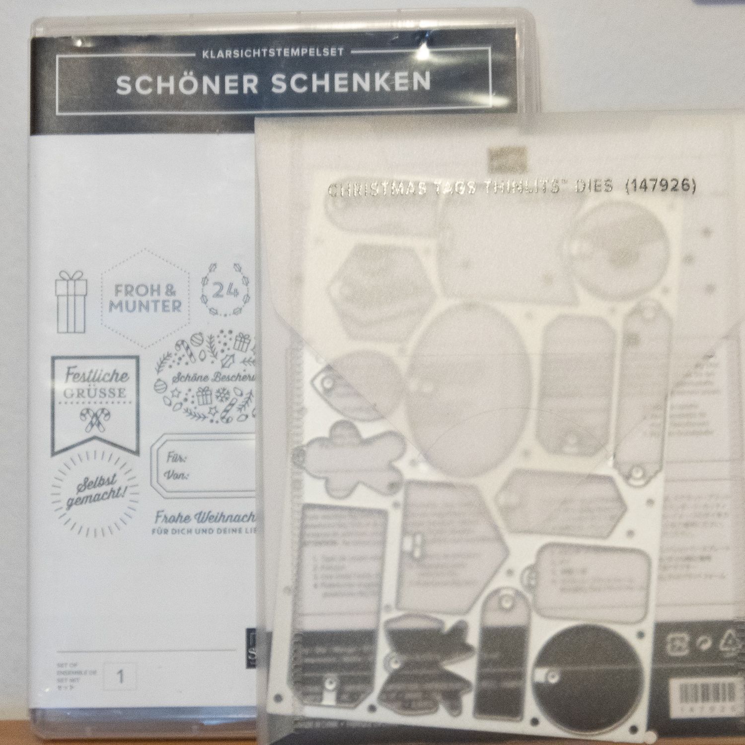 Stempel- und Stanzset Schöner Schenken