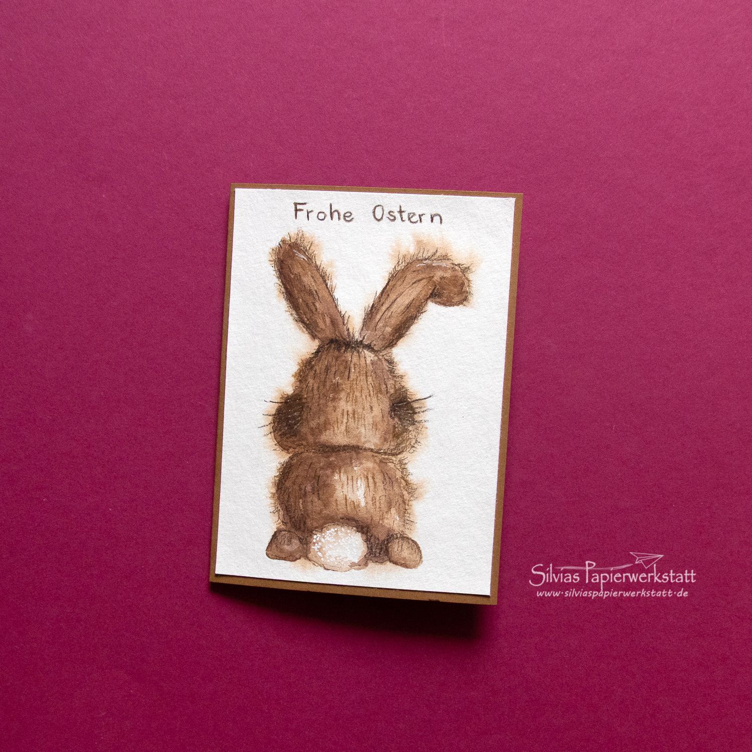 Plüschiger Osterhase