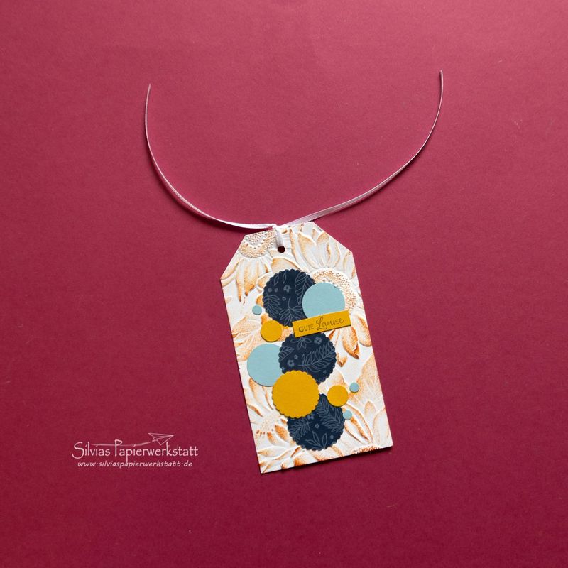 Geschenkanhänger Kreise