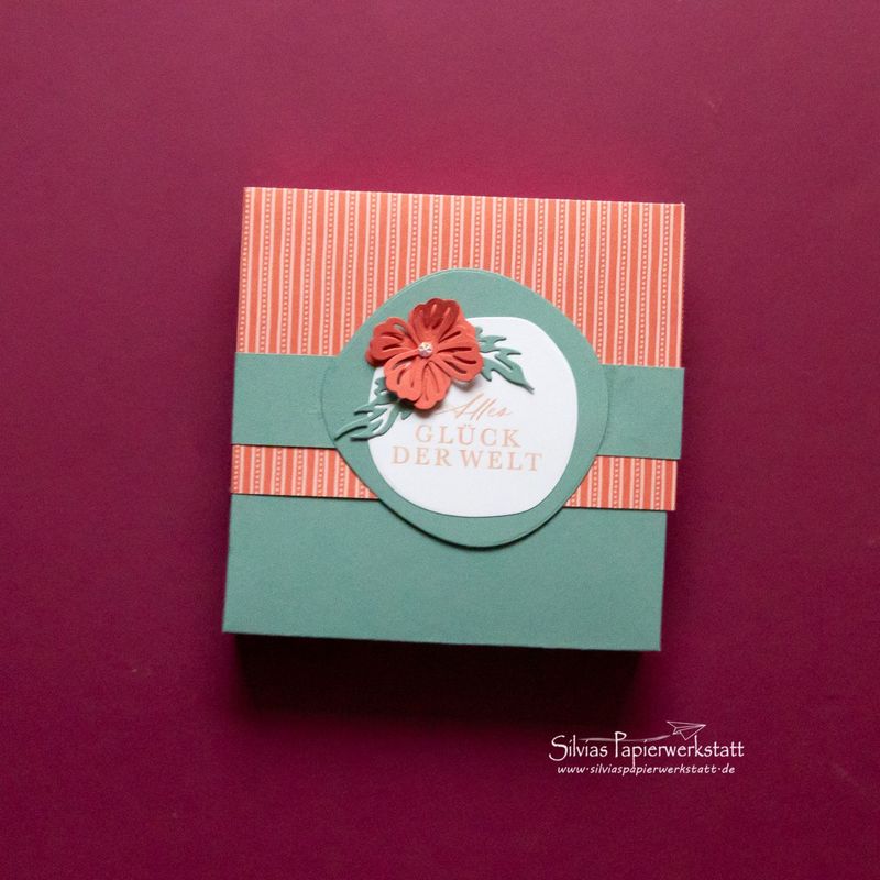 Pralinenbox Grün-Orange Pralinenbox Grün-Orange