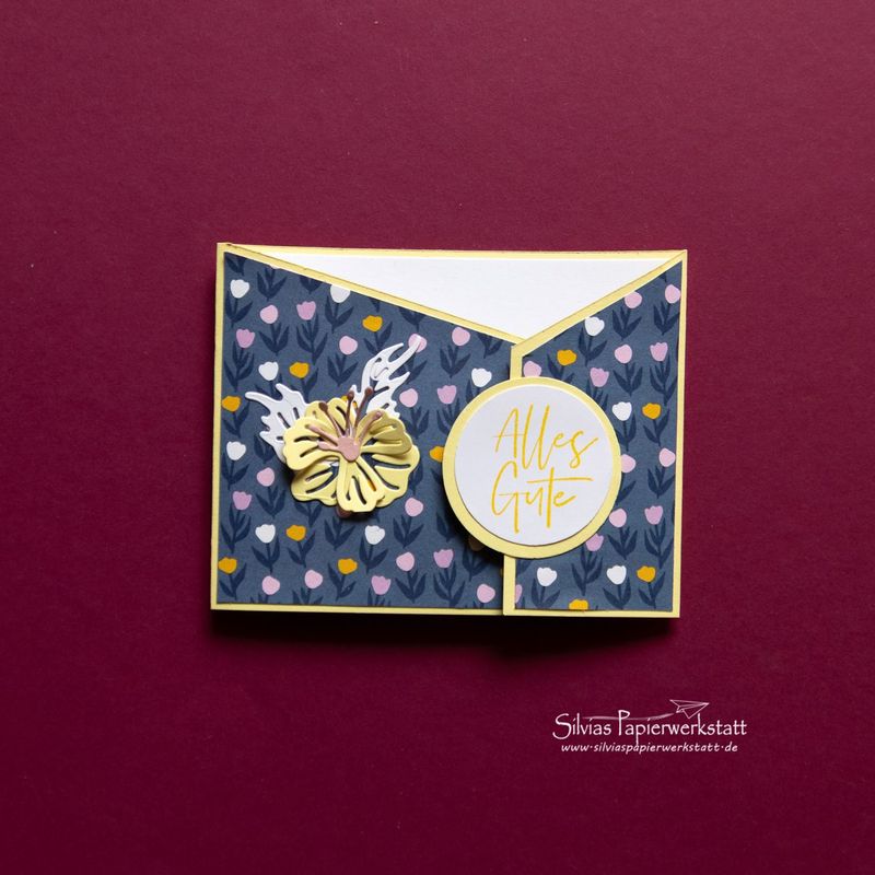 Alles Gute mit kleinen Tulpen