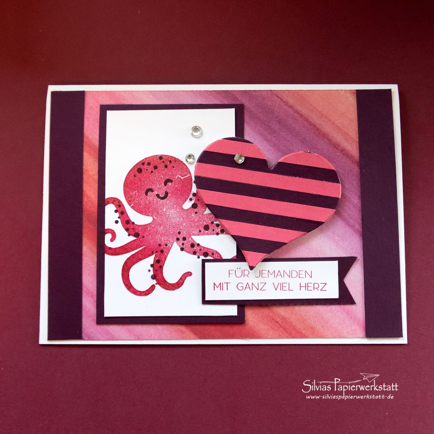 Oktopus mit Herz