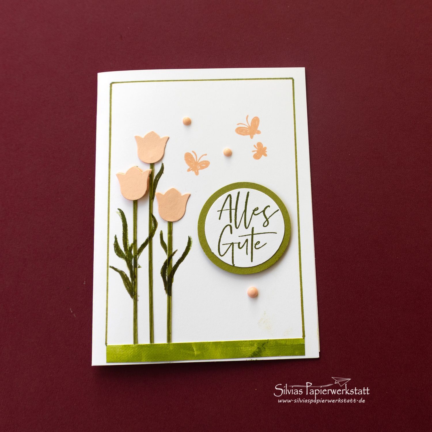 Tulpen und Schmetterlinge Tulpen und Schmetterlinge