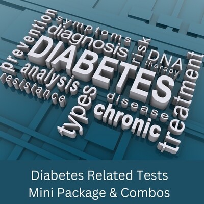 Blood Sugar, Diabetes &amp; Related combo tests