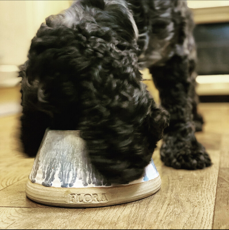 Personalised top spaniel bowls