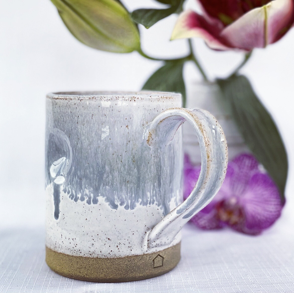 14oz Seaspray Dimple Mug