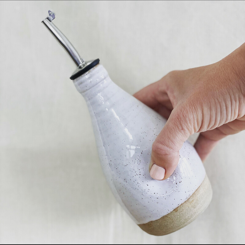 Dimple oil bottle