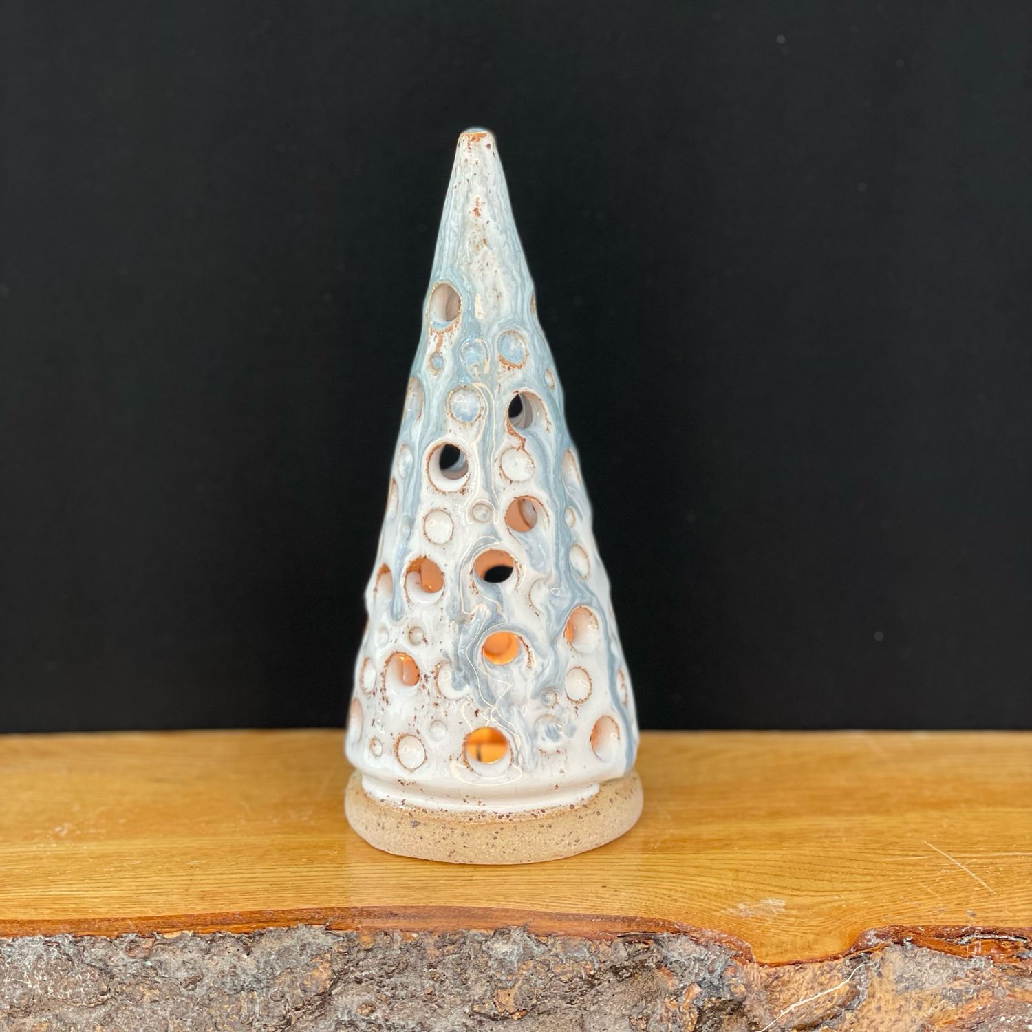 Medium Seaspray Christmas Tree Luminary