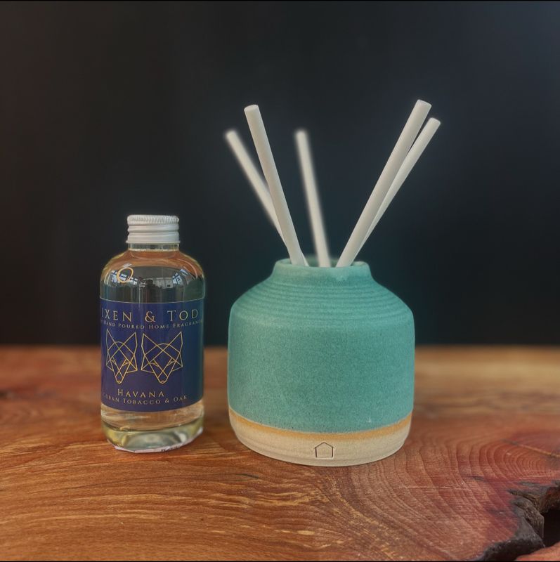Sage Leaf Diffuser Set