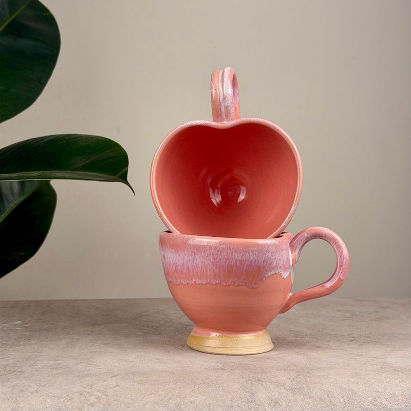 Pink Heart Shaped Cup - 10oz