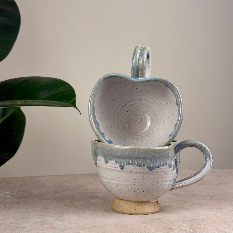 Seaspray Heart Shaped Cup 10oz