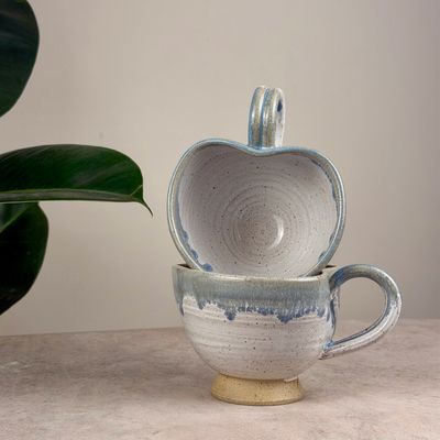 Seaspray Heart Shaped Cup 10oz