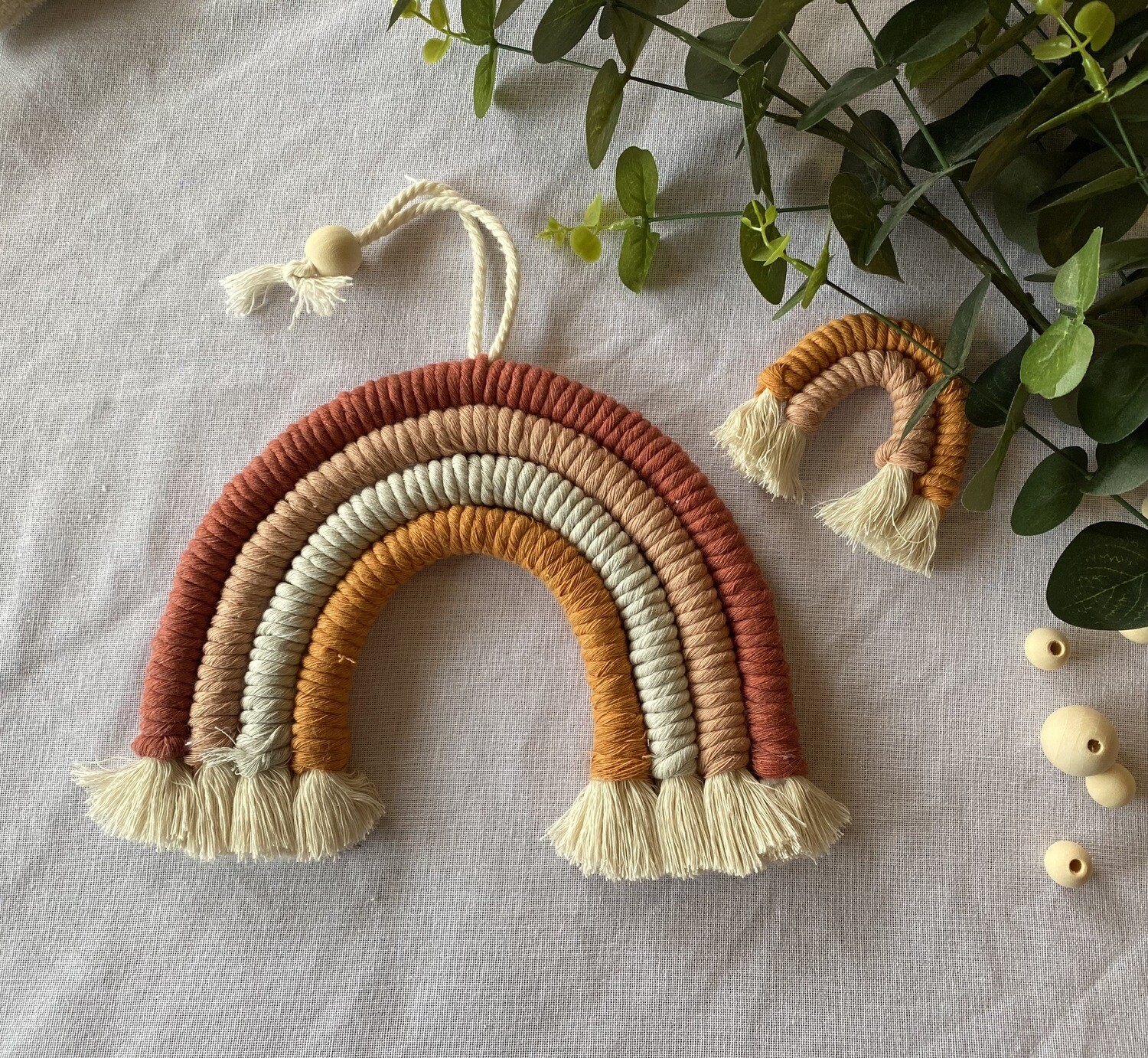 Spring Time Macrame Rainbow