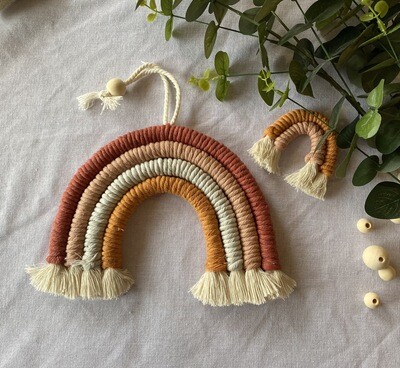 Spring Time Macrame Rainbow