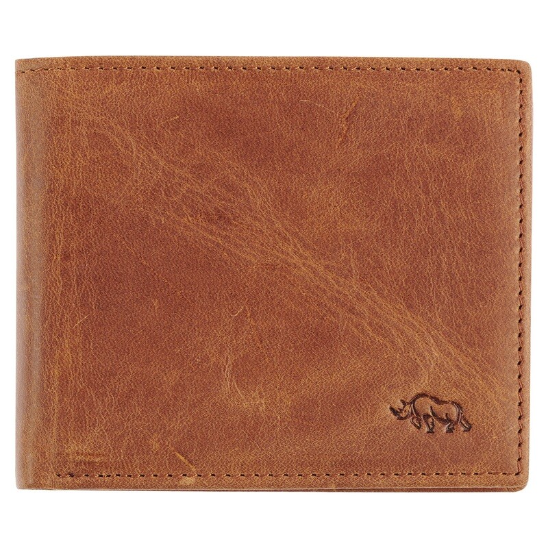 WALLET GENUINE LEATHER - Rhino Armour Light Brown