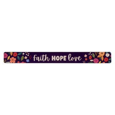 FAITH HOPE LOVE MAGNETIC STRIP