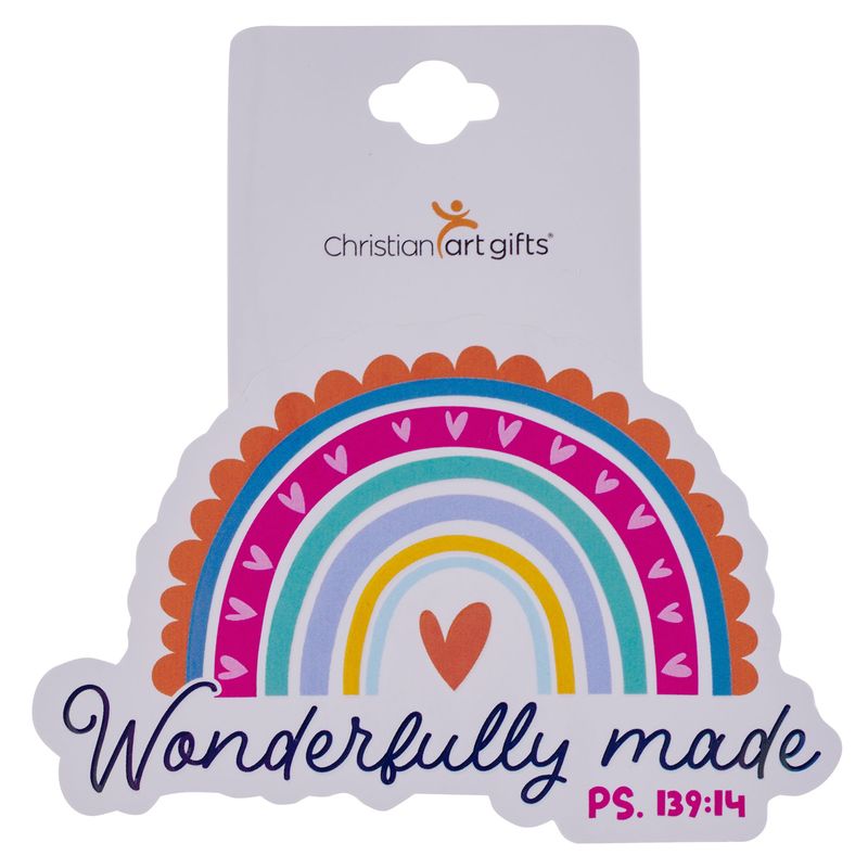 FAITH FILLED GIRLS COLLECTION STICKER (80 x 82mm)