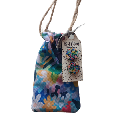 GOD-FIDENCE EARRING AND GIFTBAG SET