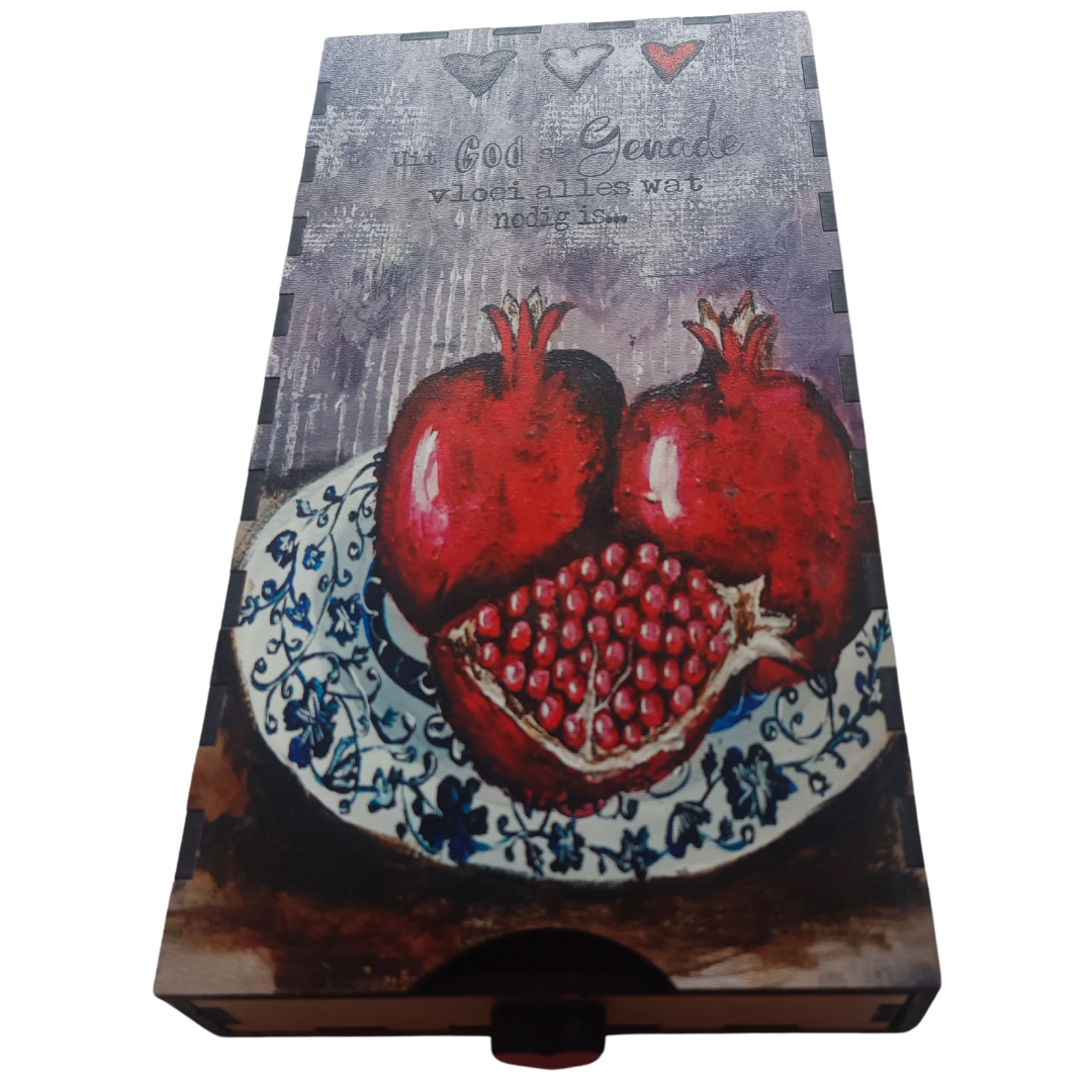 GRANAAT UIT GOD SE GENADE VLOEI ALLES WAT NODIG IS CHOCOLATE BOX (20.5 x 10.5cm)