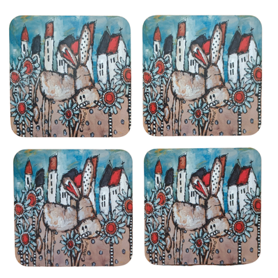 DONKEY COASTERS (Set of 4)