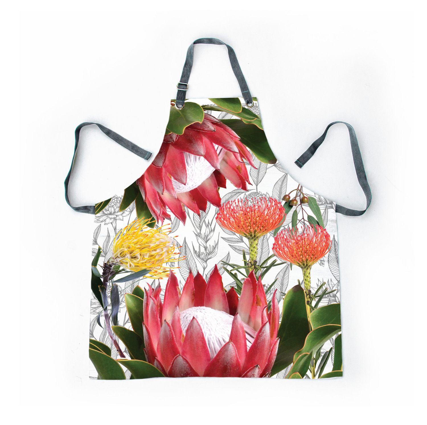 SUMMER PROTEA APRON