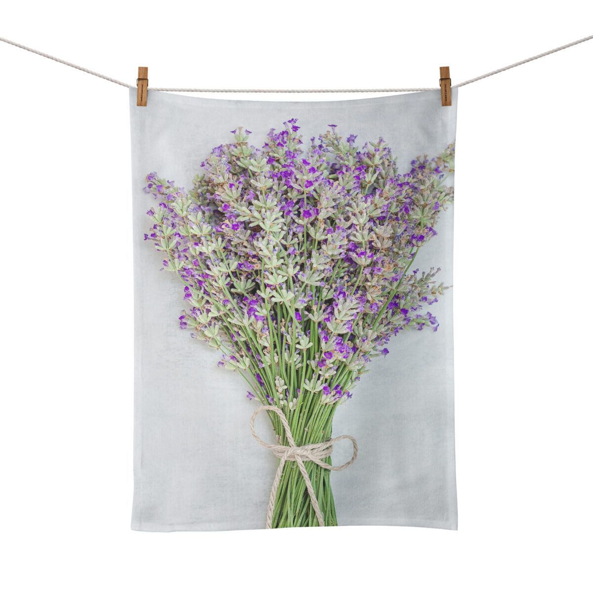 LAVENDER BROODLAPPIE/FOOD TOWEL MOCK LINEN (700 x 500mm)