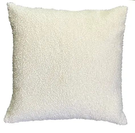 CREAM SHEARLING SCATTER CUSHION (60 x 60cm)