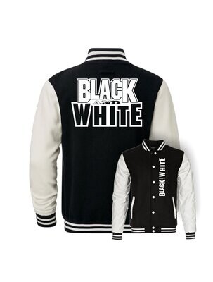 Rauteby015 Black and White Jacke