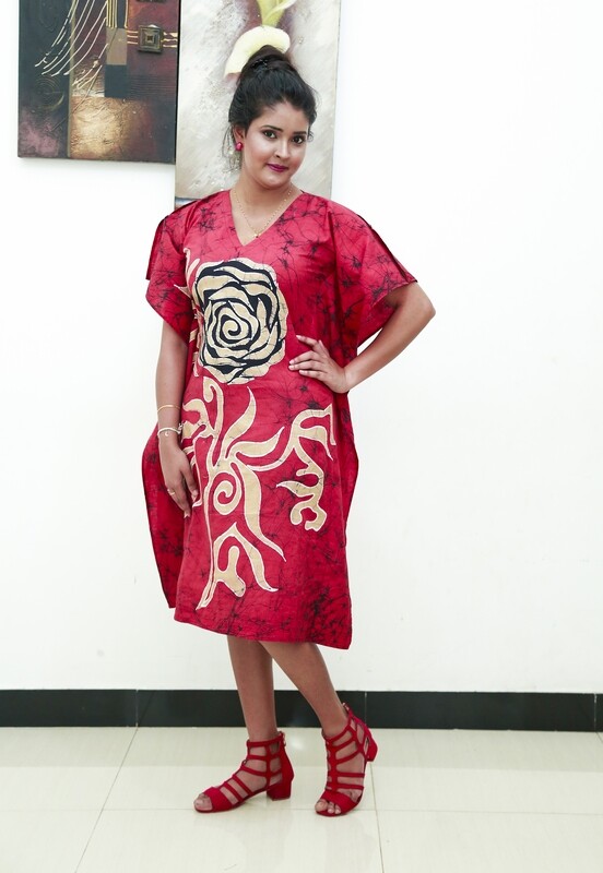 SRI LANKAN Batik Frock