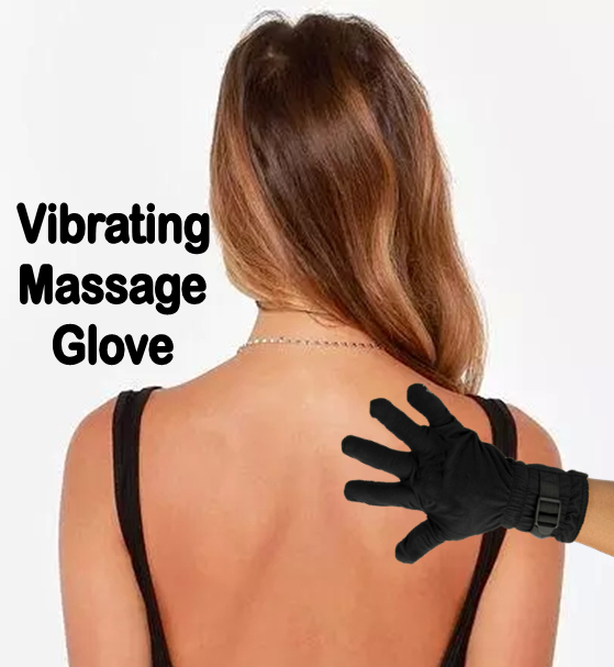 vibrating glove massager Fuzu™ Vibrating Massage Glove main image 1