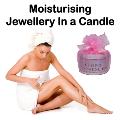 Moisturising Jewellery In a Candle - Satin Sheets