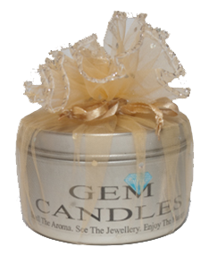 Soy Jewellery In a Candle - Frangipani
