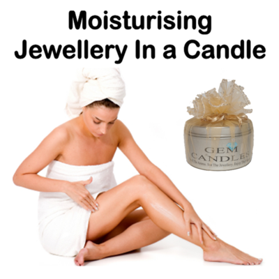 Moisturising Jewellery In a Candle - Frangipani