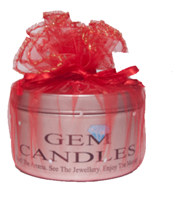 Soy Jewellery In a Candle - Strawberry