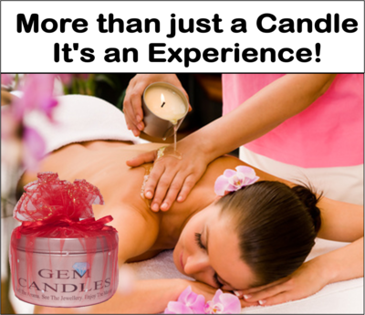 Massage Jewellery In a Candle - Strawberry